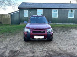 Land Rover Freelander, 2005 (05) Red Estate, Manual Petrol, 67,000 miles