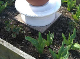 Large Smart Reconstituted Cement / Stone / Plant / Bird Feeder / Water.