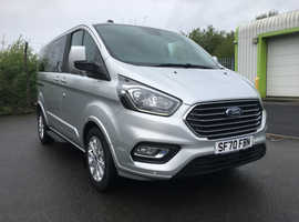 Ford Transit Custom Automatic 70 reg 20,000 miles.
