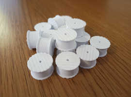 OO / HO Gauge Cable drums 1:76 Scale for Model Railway pack of 15