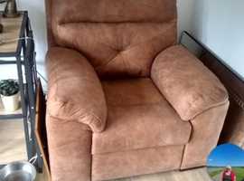 Tan colour armchair