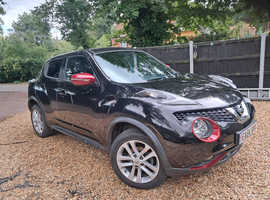 Nissan Juke, 2015 (64) Black Hatchback, Manual Petrol, 111,278 miles