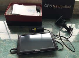 A GPS navigation sat nav , perfect order still with its original box.