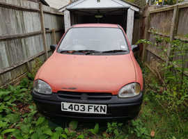 Vauxhall CORSA MERIT, 1994 (L) Red Hatchback, Manual Petrol, 62,184 miles