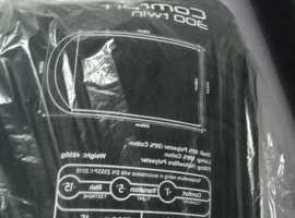 New - double 300 -dark blue sleeping bag.
