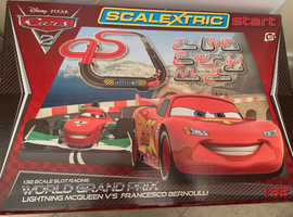 Scalextric Start C1273 Disney Cars 2 Scale Race Box Set 1:32