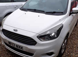 Ford KA+, 2017 (17) White Hatchback, Manual Petrol, 11,414 miles