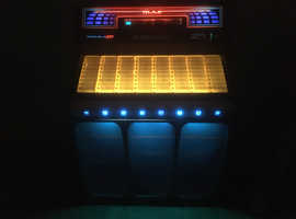 VINTAGE 1970's ROCKOLA JUKEBOX PLUS A COUPLE OF BOXES OF RECORDS (RE-ADVERTISED DUE TO FRAUDULENT BUYER)