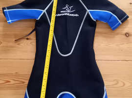 Hammerhead blue kids shortie wetsuit £5