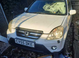 Honda CR-V, 2005 (55) White Estate, Manual Diesel, 232,790 miles