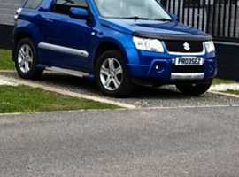 Suzuki Grand Vitara, 2007 (07) Blue Estate, Manual Petrol, 120,000 miles