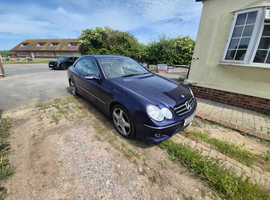 Mercedes Clk, 2007 (56) Blue Coupe, Automatic Petrol, 102,000 miles