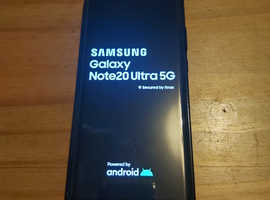 Galaxy note 20 ultra 5g unlocked mint condition