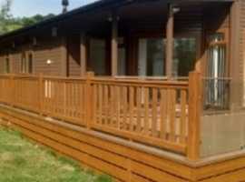 2 Bedroom Timber Lodge on River Bank