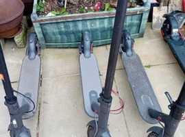 6 x electric scooters