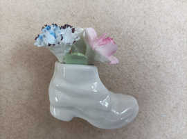 Royal doulton, flowers in boot