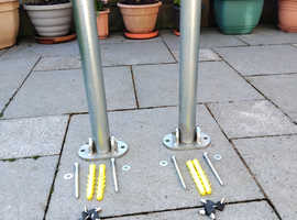 Fold-down Security Posts