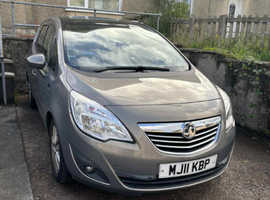 Vauxhall Meriva, 2011 (11) Brown MPV, Automatic Diesel, 73,000 miles