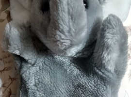 Elephant plush soft cuddly toy hand puppet