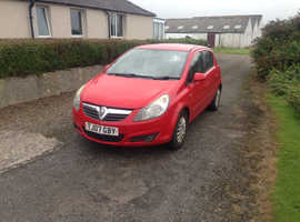 Vauxhall Corsa, 1.2 sxi 2007 (07) Red Hatchback, Manual Petrol, 91,778 miles long mot