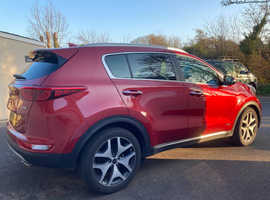 Kia Sportage,Crdi GT-Line 2.0l  2017 (17) Red Estate, Manual Diesel, 55k