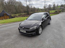 Volkswagen Golf, 2017 (67) black hatchback, Manual Diesel, 71000 miles