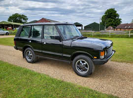 Land Rover RANGE ROVER VOGUE SE A, 1991 (J) black estate, Manual Diesel, 128000 miles
