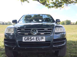 Volkswagen Touareg, 2005 (54) Grey Estate, Automatic Diesel, 151,589 miles