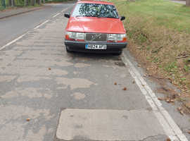 Volvo 940 GL AUTO, 1990 (H) Red Estate, Manual Petrol, 79,165 miles