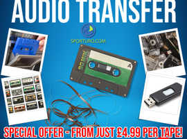 AUDIO CASSETTE TRANSFER TO USB/DVD