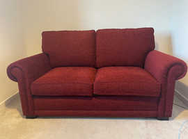 Red sofa bed