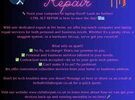 Get Your Tech Fixed with CTRL ALT REPAIR!