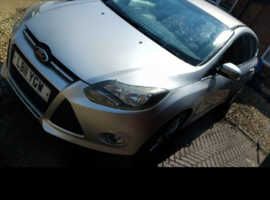 Ford Focus, 2011 (11) Silver Hatchback, Manual Diesel, 162 miles
