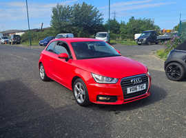 Audi A1, 2016 (16) red hatchback, Manual Petrol, 50114 miles