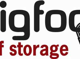Bigfoot Self Storage Ltd. secure storage services in Newcastle-under-Lyme