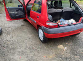 Citroen Saxo, 2000 (W) Red Hatchback, Manual Diesel, 48,870 miles