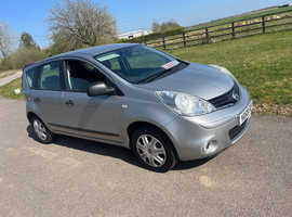 Nissan Note, 2009 (59) Silver MPV, Manual Petrol, 94,000 miles