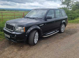 Land Rover Range Rover Sport, 2009 (09) Black Estate, Automatic Diesel, 166,668 miles