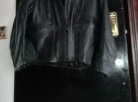 Ladies Leather motorcycle jacket