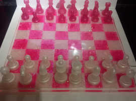 Handmade resin chess sets