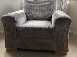 DFS comfy beige armchair