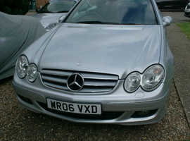 Mercedes Clk350 Registered 2006 (06) Silver Convertible, Automatic Petrol, 90,497 miles