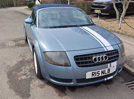 Audi TT, 2004 (54) Blue Convertible, Manual Petrol, 86,015 miles