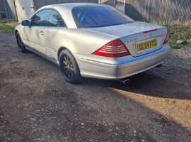 Mercedes CL, 2004 (54) Silver Coupe, Automatic Petrol, 105,769 miles