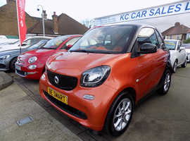 IN STOCK AT KC CAR SALES LTD Smart Fortwo Coupe, 2016 (16) Orange Coupe, Manual Petrol