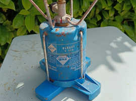 SMALL CAMPING GAS BURNER.