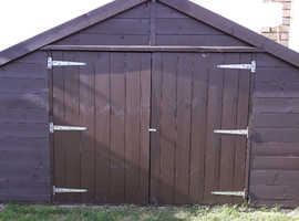 Small Tongue & Groove shed  Treated and unused.