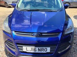 Ford Kuga, 2016 (16) Blue Hatchback, Manual Petrol, 79,873 miles