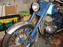 vintage motor bike