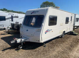Bargain Bailey Pageant 6 Berth 2008 Motor Mover & Awning Good Clean Condition For Year.